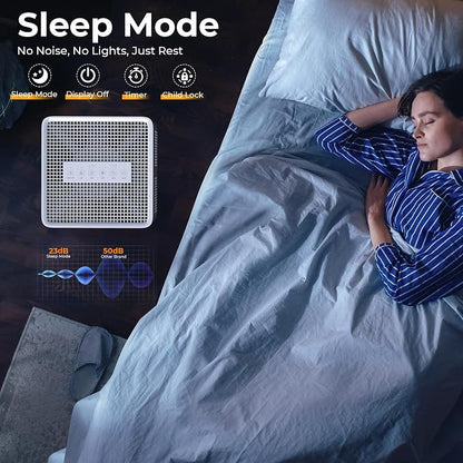 Air purifier for Home Bedroom Up to 1937ft², HEPA 13 Air Filter - Image 7