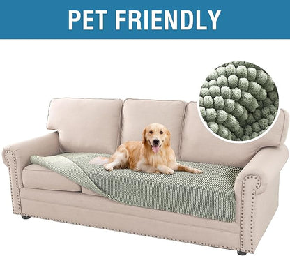H.VERSAILTEX Plush Chenille Dog Bed Cover Thick Soft Sofa Cover - Image 2