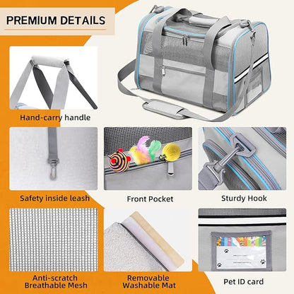 Large Cat Carrier Dog Carrier, Pet Carrier - Image 6