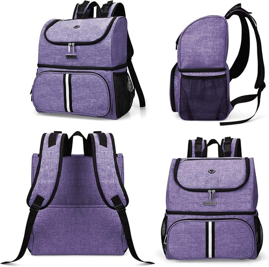 BAGLHER Pet Travel Bag, Double-Layer Pet Supplies Backpack, Pet Travel Backpack - Image 2