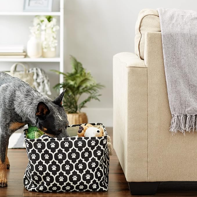 Bone Dry 6192 Pet Storage Collection Lattice Paw Print, Medium Rectangle - Image 5