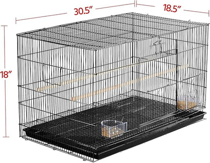 Yaheetech 30‘’ Flight Bird Cage Stackable Design - Image 6