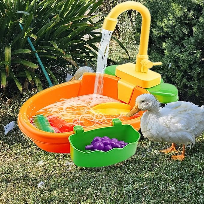 Parrot Bath Shower, Bird Bath for Cage, Automatic Bird Bathtub Pet Bath Pool - Image 5