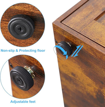 Hey-brother Cat Tree with XL Litter Box Enclosure, All-in-one Cat Tower - Image 8