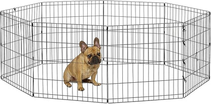 MidWest Homes for Pets Folding Metal Puppy / Dog Exercise Pen, Indoor/Outdoor by NewWorldPetProducts