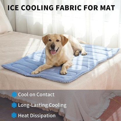MARUNDA Dog Cooling Mat, No Need to Freeze Or Refrigerate This Cool Pet Pad Cat - Image 7