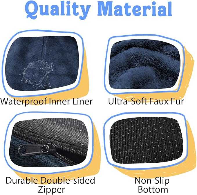 Removable Orthopedic Large Dog Bed -XL Large Dog Beds - Image 4