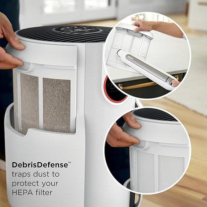 Shark Air Purifier for Home, NeverChange, for Large Room, Home Office, - Image 6