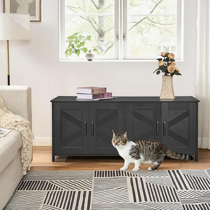 Homhedy Cat Litter Box Enclosure - Image 7