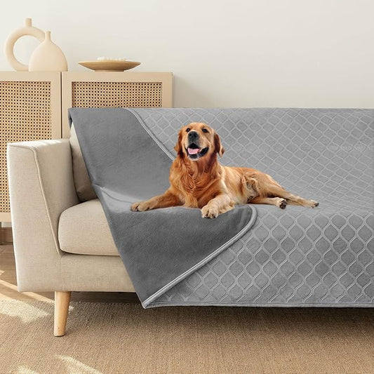 fuguitex Waterproof Dog Blanket Bed Cover Dog Crystal Velvet Moroccan Fuzzy by fuguitexHome