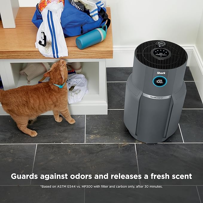 Shark Air Purifier for Home, NeverChange Max, 300 sq. ft. for Large Room - Image 10