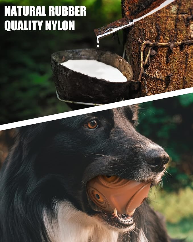 Mewlmart Giggle Ball for Dogs Owl Toys for Aggressive Chewers Dog Ball Toy for - Image 4