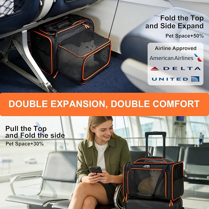 TSA Approved Expandable Cat Carrier - Image 2