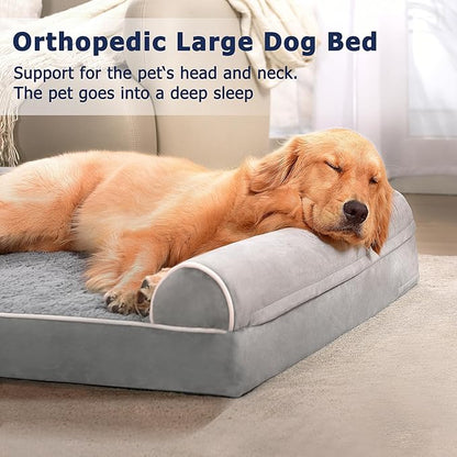 WESTERN HOME Dog Beds Large Sized Dog, Orthopedic Large Pet Bed - Image 3