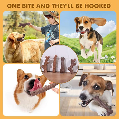 4 Pack Durable Dog Chew Toys for Aggressive Chewers-Puppy Teething Toys - Image 7