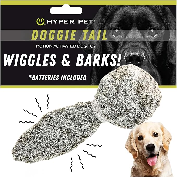 Hyper Pet Doggie Tail Interactive Plush by HyperPet