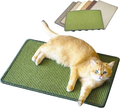 Cat Scratcher Mat, 23.6x15.7inch Natural Sisal Cat Scratchers by Pethave