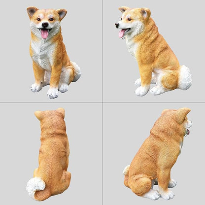Akita Statue Outdoor Decorations – Dog Statues Outdoor Sitting Akita - Image 7