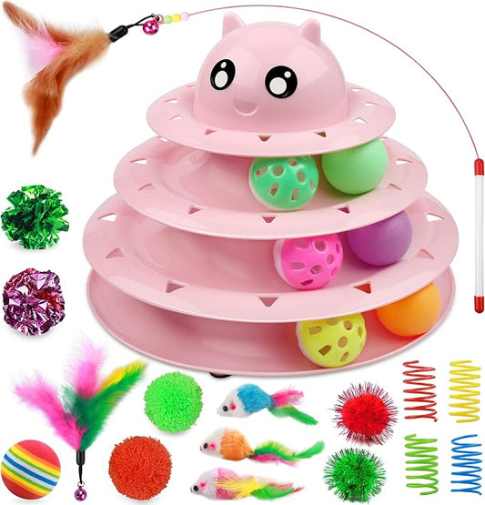 UPSKY 20 PCS Cat Toys by UPSKY