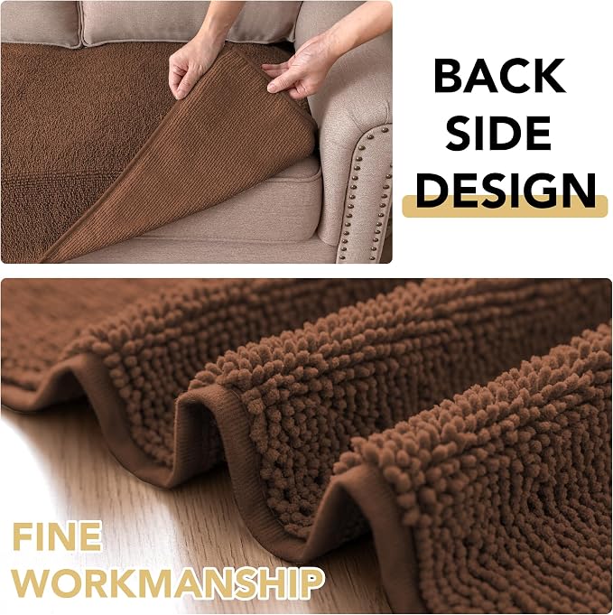 H.VERSAILTEX Non Slip Pet Couch Cover Chenille Dog Bed Protector Thick Soft - Image 5