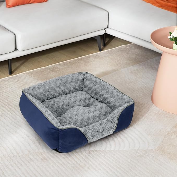 INVENHO X-Large Dog Bed Rectangle Washable Orthopedic Soft Calming Sleeping - Image 7