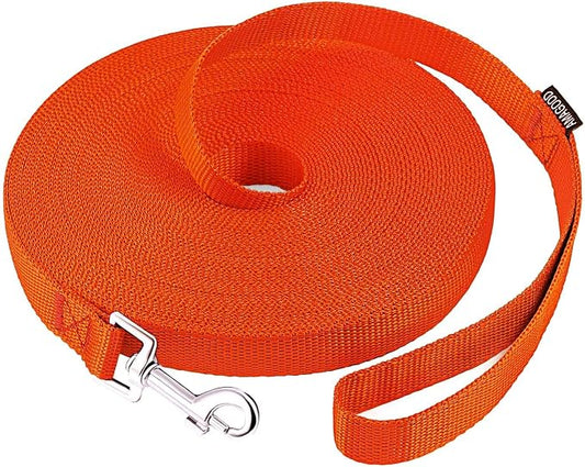 AmaGood Dog/Puppy Obedience Recall Training Agility Lead-15 ft 20 ft 30 ft 50 by DOGLEASH