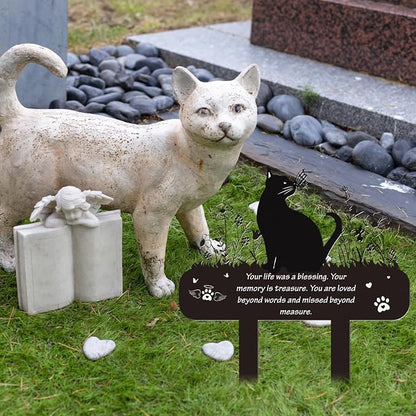 Pet Cat Memorial Grave Markers - Image 4