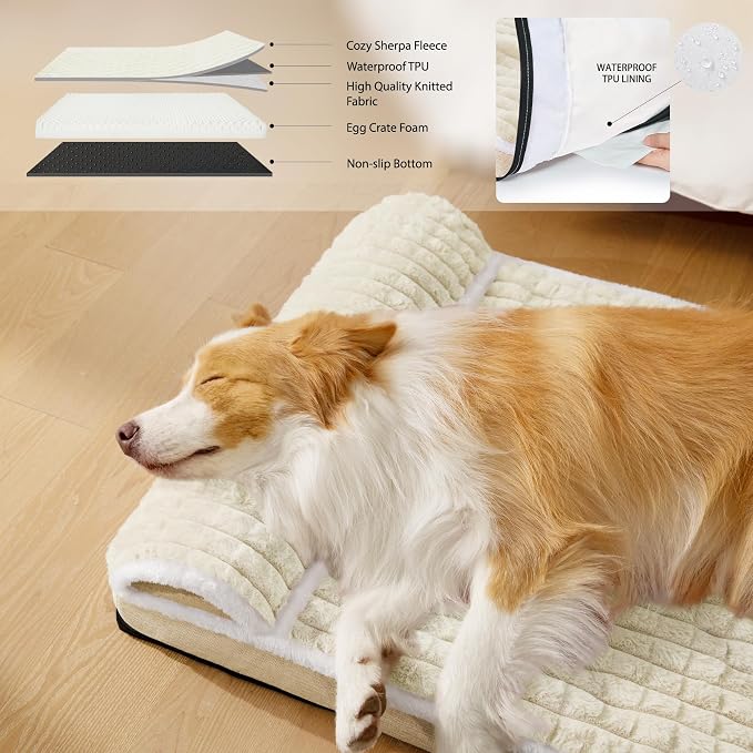 Orthopedic XL Dog Bed Large Sized Dog - Image 3