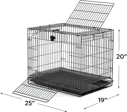 MidWest Homes for Pets Small Wabbitat Rabbit Cage, Grid Mesh Floor, Removable - Image 2