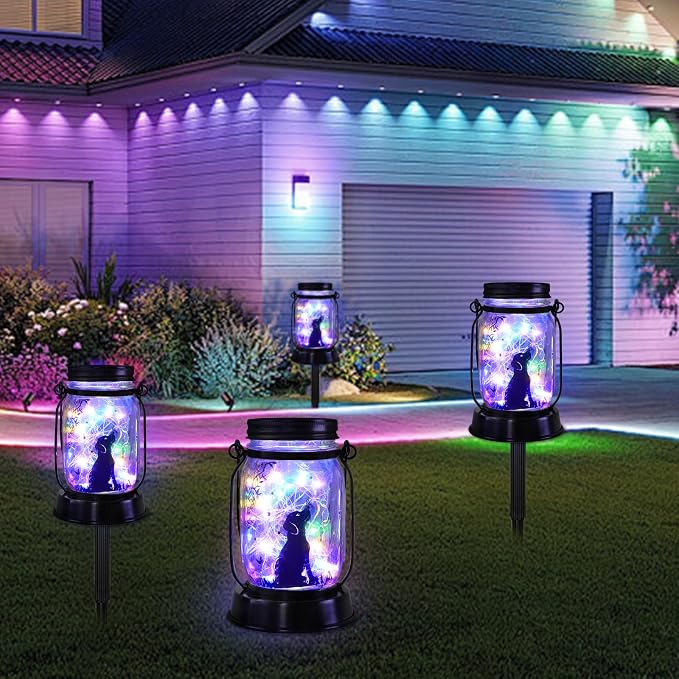 kyoryuger Dog Solar Colorful Lanterns Dog Lover Gifts - Image 6