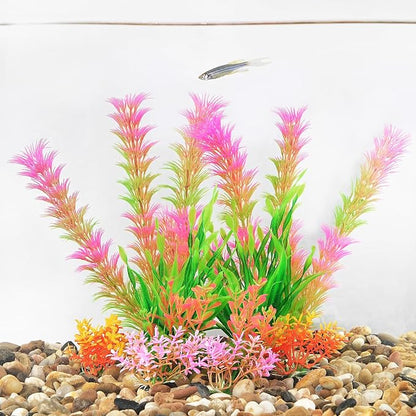 AQUANEAT Artificial Fish Tank Plants, Aquarium Decorations - Image 5