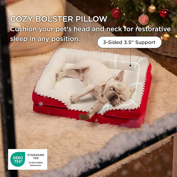 Bedsure Orthopedic Dog Bed Medium Size Dogs - Image 6