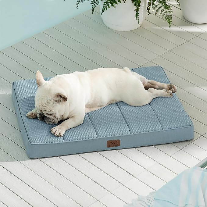 Bedsure Cooling Dog Bed for Medium Dogs - Image 8