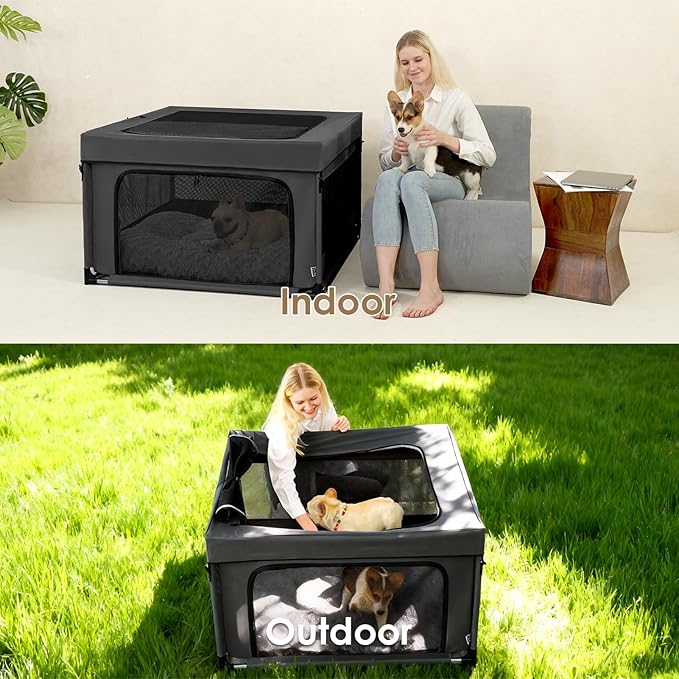 EHEYCIGA 42x42x26 Inches Puppy Playpen - Image 7