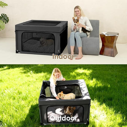 EHEYCIGA 42x42x26 Inches Puppy Playpen - Image 7