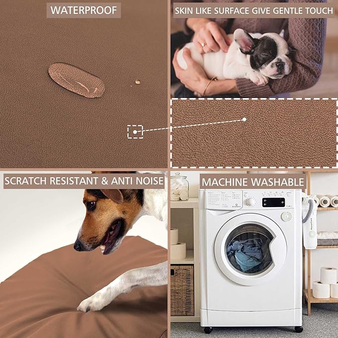 Dog Bed Cover Waterproof Replacement Machine Washable Covers - Image 3