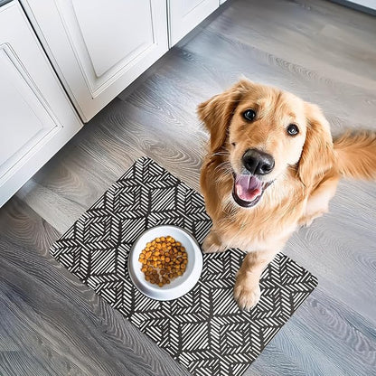 NALALAS Large Dog Mat for Food and Water, Cat Feeding Mat | Large Waterproof - Image 6