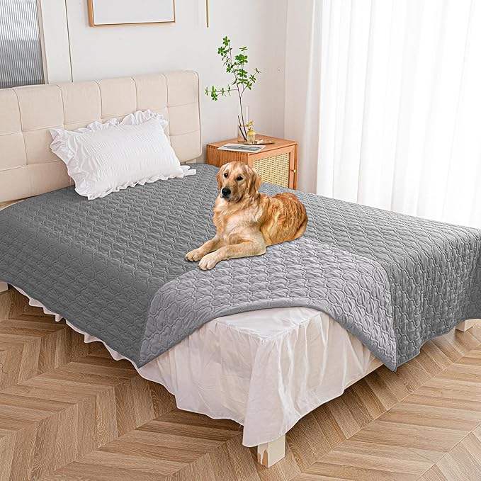 Waterproof Blanket for Bed, Reversible Dog Couch Cover Pet Sofa Furniture by Bigbeer