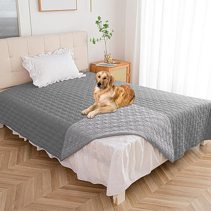 Waterproof Blanket for Bed, Reversible Dog Couch Cover Pet Sofa Furniture by Bigbeer