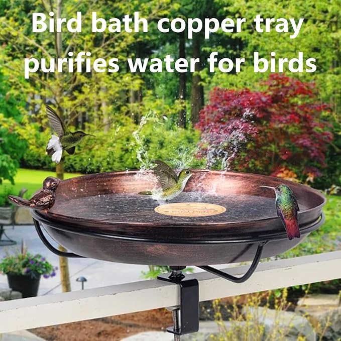 2 Pcs Bird Bath Copper Disk, 2mm Thick Reinforced Copper Cleaning Disk - Image 6
