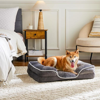 Sweetcrispy Orthopedic Dog Bed, XL Large Memory Foam Puppy Cat Bed - Image 7