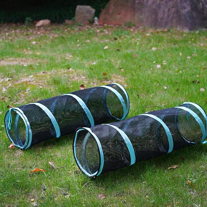 INTURN Cat Furniture Tent for Indoor and Outdoor Playpen Portable Cat Tunnels - Image 2
