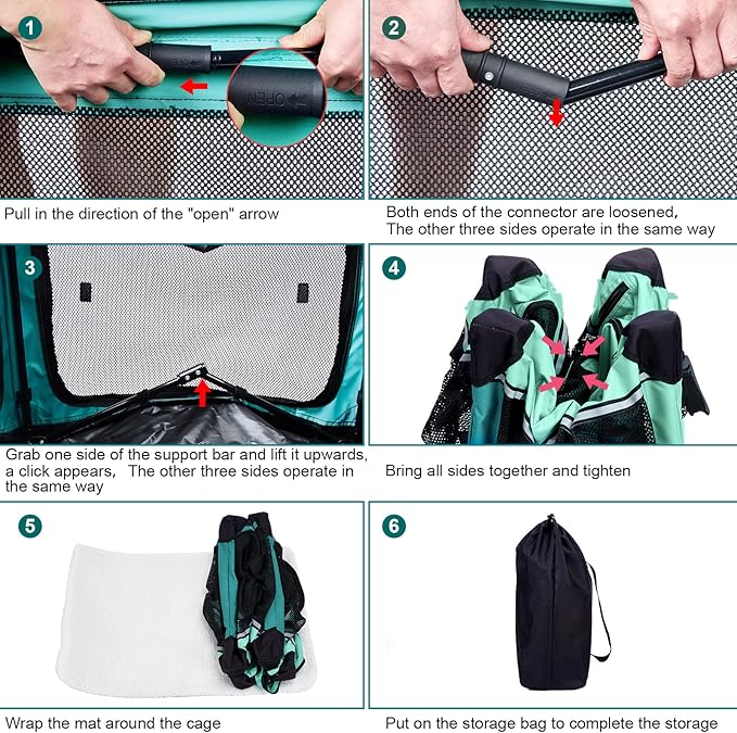 Ownpets Extra Large Cat Carrier - Image 9