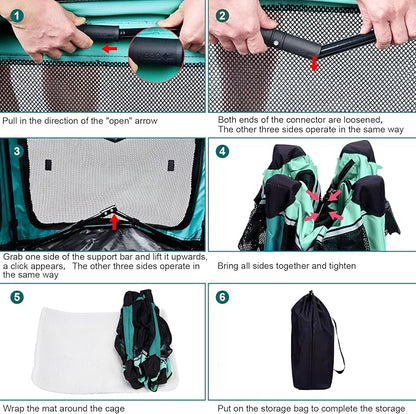 Ownpets Extra Large Cat Carrier - Image 9