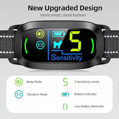 Dog Bark Collar, Rechargeable Smart Collar, Anti Barking Training Collar - Image 2
