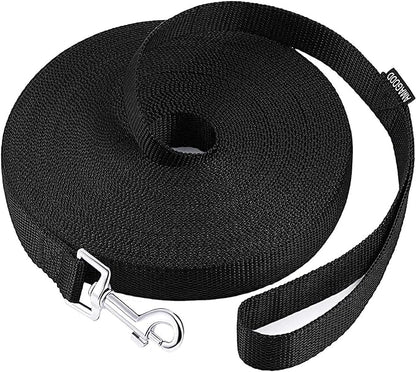 AmaGood Dog/Puppy Obedience Recall Training Agility Lead-15 ft 20 ft 30 ft 50 by DOGLEASH