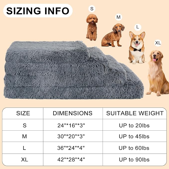 Fluffy Orthopedic Dog Beds for Large Dogs - Image 7