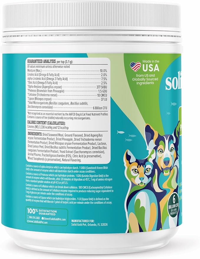 Solid Gold SeaMeal Cat Probiotic & Dog Probiotics - Image 6