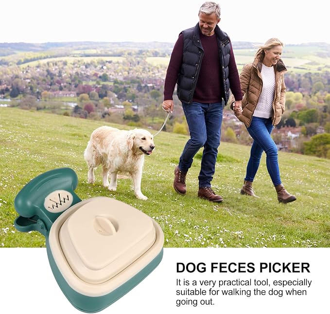 Portable Foldable Dog Poop Picker Outdoor PET Waste Collection Tool Ergonomic - Image 9