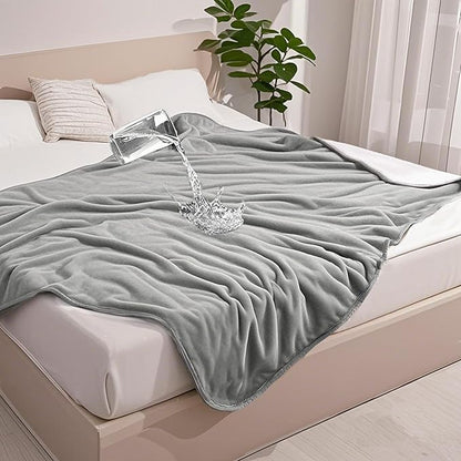 gogobunny Waterproof Blanket for Bed Couch Sofa, Liquid Pee and Fur Proof Pet by gogobunny